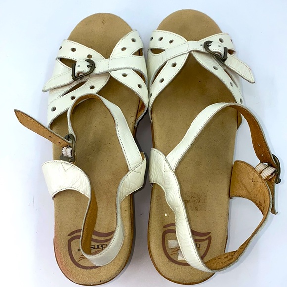 Dansko Sissy Sandals Nubuck Ankle Wrap - Picture 5 of 7